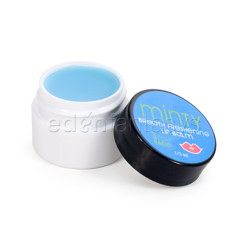 Product: Minty breath freshening lip balm