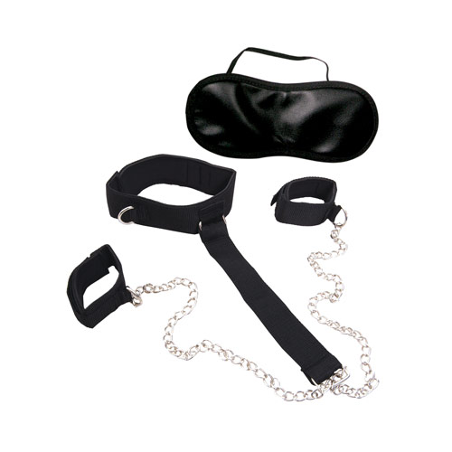 Product: Dominant submissive cuffs and collar set