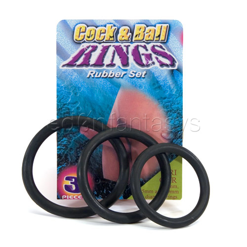 Product: Cock & ball rubber rings