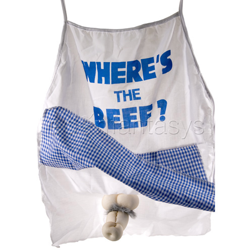 Product: Where's the beef apron
