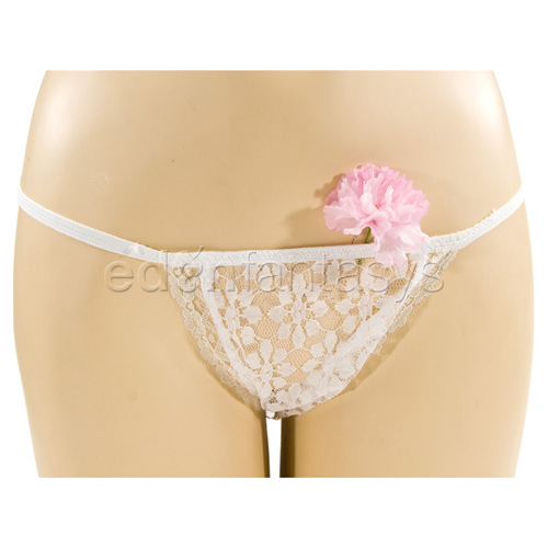 Product: Crotchless panties glow in the dark