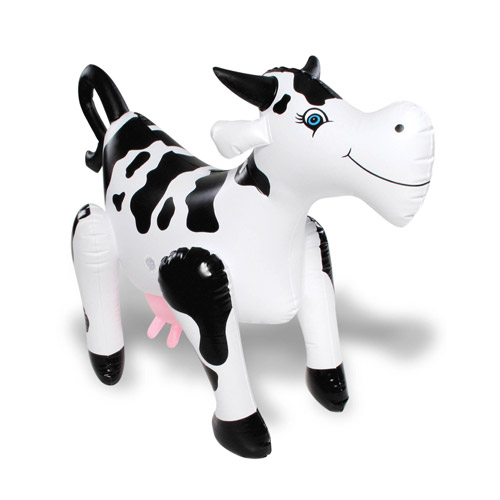 Product: Elsie blow up cow