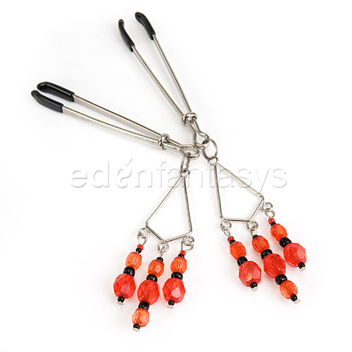 Product: Tweezer with red beads