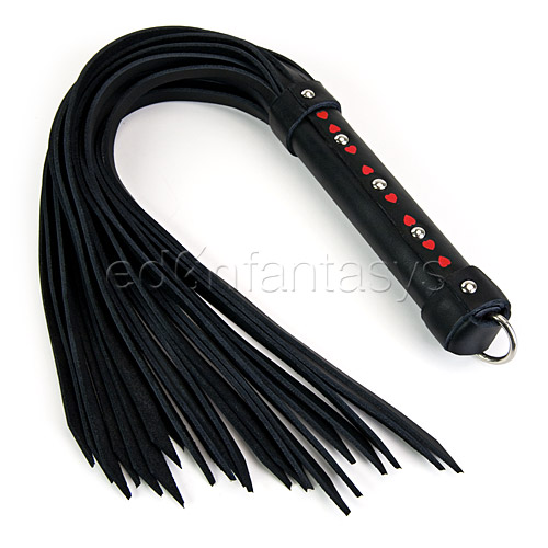 Product: Hearts leather whip