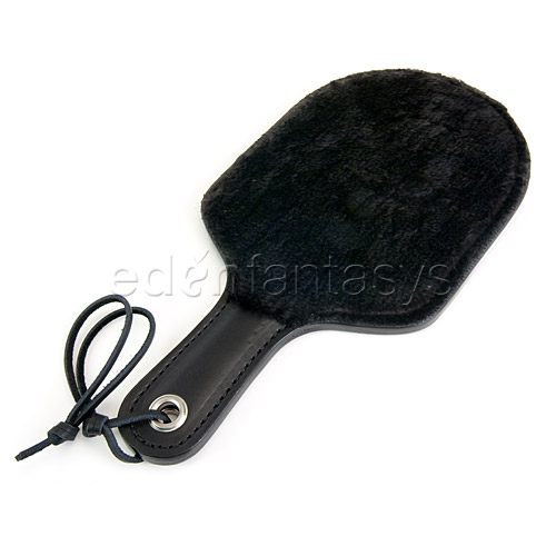 Product: Leather paddle with fleece