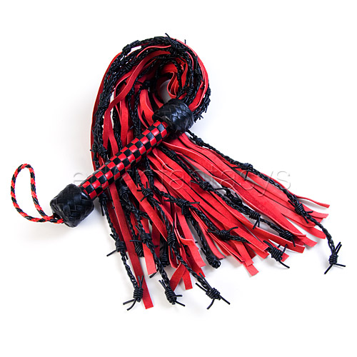 Product: Gated barbed wire flogger