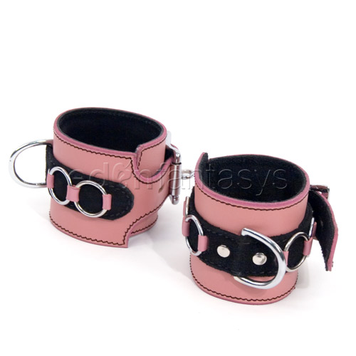Product: Pretty in pink wrist cuffs