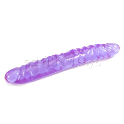 Product: Reflective gel veined double dong