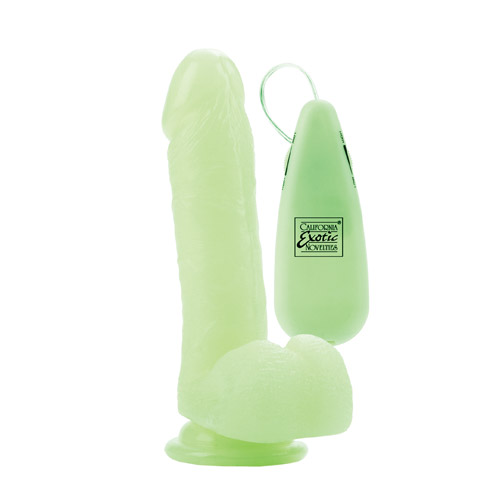 Product: Glow in the dark vibrating 6" emperor