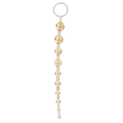 Product: Extreme pure gold anal beads