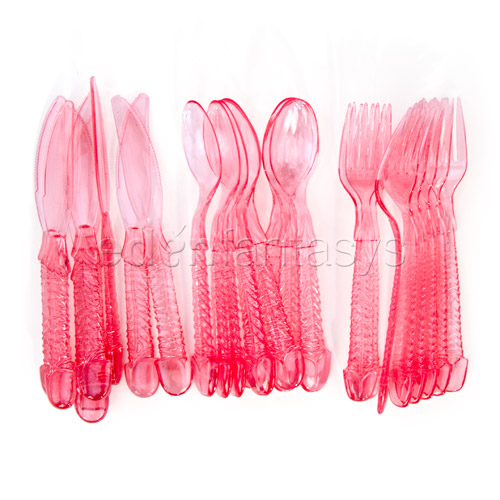 Product: Penis party utensils