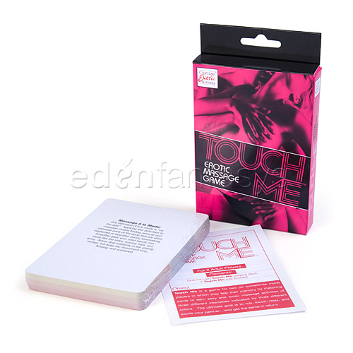 Product: Touch me erotic massage playing cards