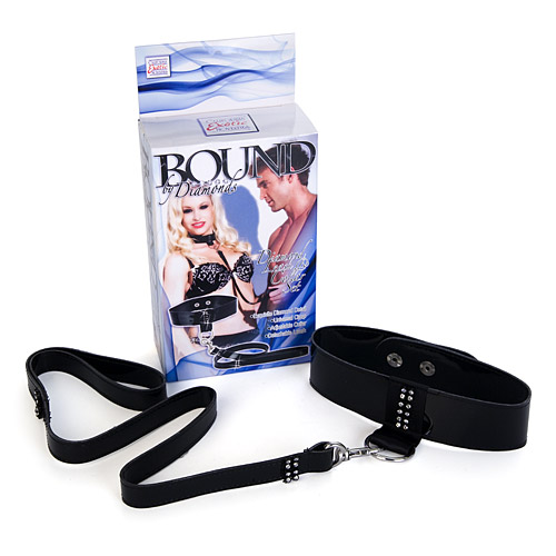 Product: Bound by diamonds leash and collar set