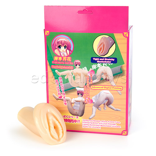 Product: Kishimoto serika doggie style love doll with masturbator