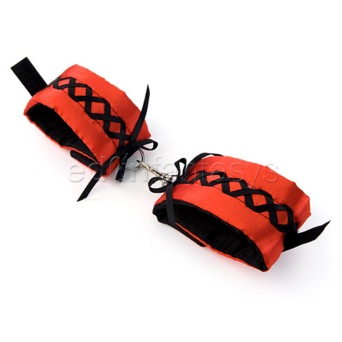Product: Tantric satin ties ankle cuffs