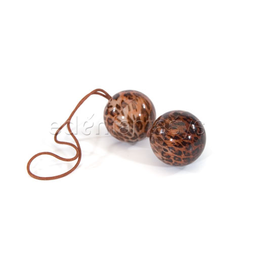 Product: Tera Patrick's leopard duotone balls