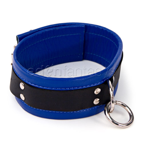 Product: Black and blue collar