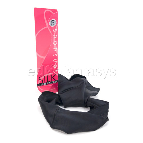 Product: Black silk scarf