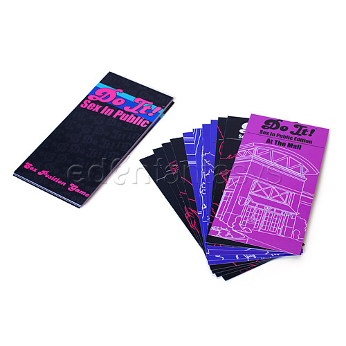 Product: Do it sex in public card game
