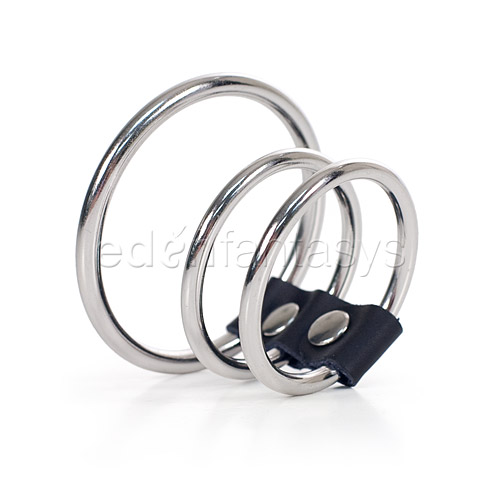 Product: Sex and Mischief three ring cock cage
