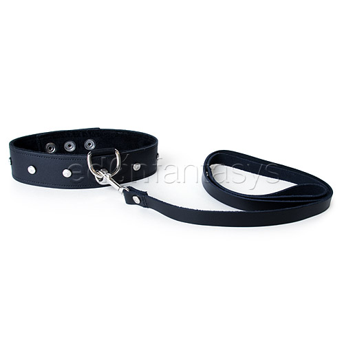 Product: Leather leash and collar