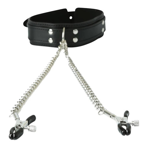 Product: Collar with nipple clamps