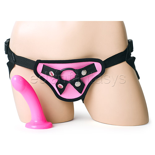 Product: Sedeux beginner's pink strap-on and dildo kit
