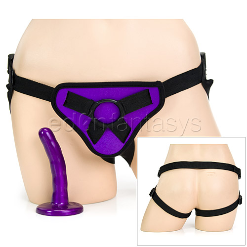Product: Beginner's waterproof harness and dildo set