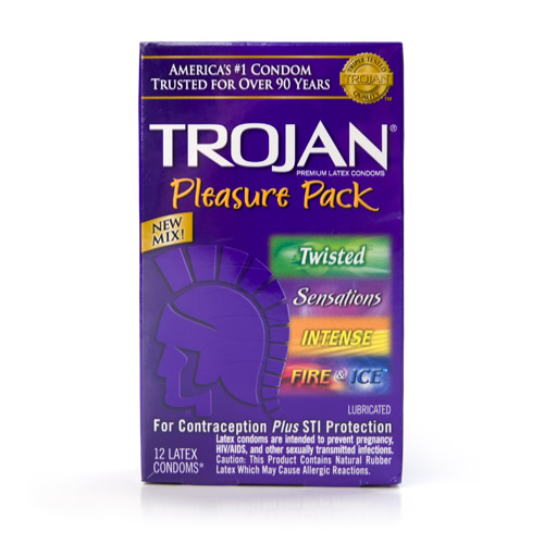 Product: Trojan pleasure 12 pack