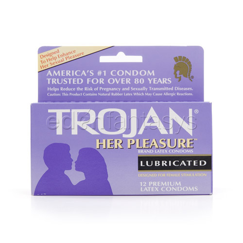 Product: Trojan her pleasure sensations