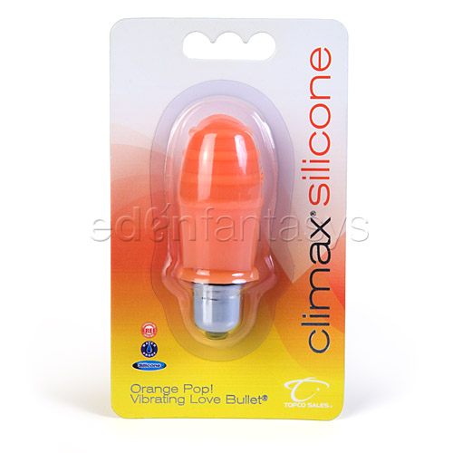Product: Climax silicone vibrating love bullet