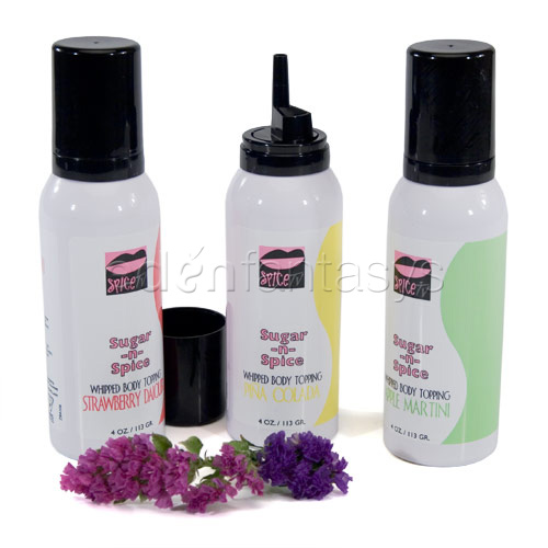 Product: Sugar-n-spice whipped body topping