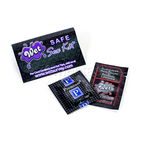 Product: Wet platinum safe sex kit