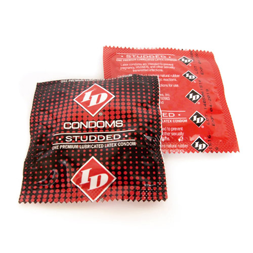 Product: ID studded condoms