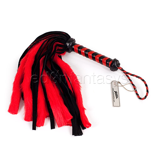 Product: Mini faux fur flogger with loop handle