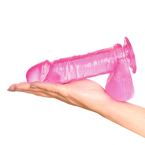 Jelly realistic dildo with suction cup 8"