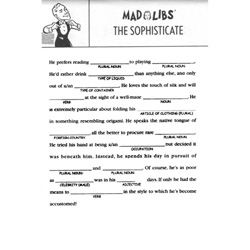 Adult Mad Libs Keepers and Losers View #3