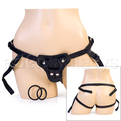 Adjustable strap on dildo harness View #1