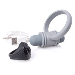 Rechargeable vibrating ring set View #1