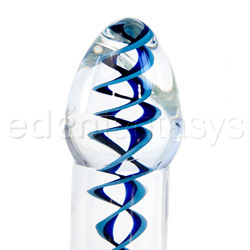 Inside out cyclone glass dildo View #3