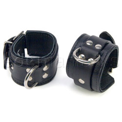 Black jaguar cuffs View #1
