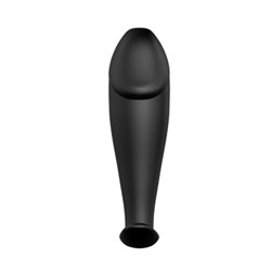 Vibrating penis shaped butt plug View #2