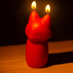 Temptasia fox drip candle View #2