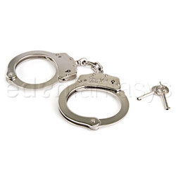 Double locking nickel handcuffs View #1