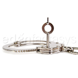 Double locking nickel handcuffs View #2