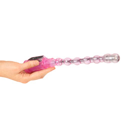 Eden waterproof vibrating bendable anal beads View #2