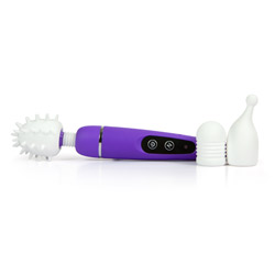 Eden rechargeable pocket wand with attachments View #3