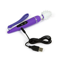 Eden rechargeable pocket wand with attachments View #4