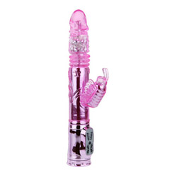 Rechargeable throbbing butterfly View #2