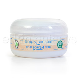 Simply sensual luxe after shave and wax powder View #1